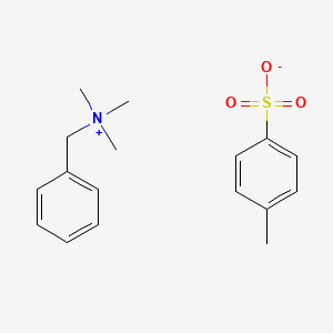 molecular formula C17H23NO3S B3049092 Benzyl(trimethyl)azanium;4-methylbenzenesulfonate CAS No. 19362-89-1