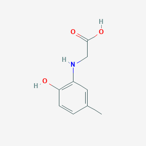 molecular formula C9H11NO3 B3049094 N-(2-Hydroxy-5-methylphenyl)glycine CAS No. 193685-41-5