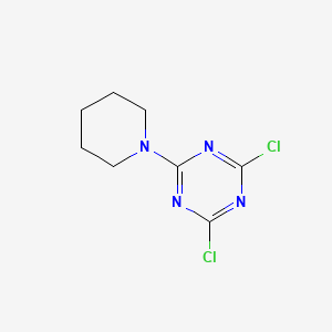 molecular formula C8H10Cl2N4 B3049096 2,4-dichloro-6-(piperidin-1-yl)-1,3,5-triazine CAS No. 19371-31-4
