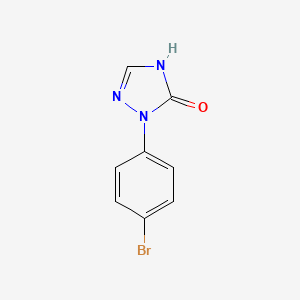 2-(4-Bromophenyl)-1,2-dihydro-3H-1,2,4-triazol-3-one