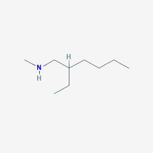 molecular formula C9H21N B3049193 (2-Ethylhexyl)(methyl)amine CAS No. 19734-51-1