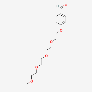 Benzaldehyde, 4-(3,6,9,12-tetraoxatridec-1-yloxy)-