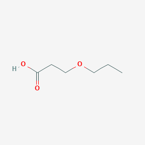 molecular formula C6H12O3 B3049197 3-Propoxypropanoic acid CAS No. 19758-29-3