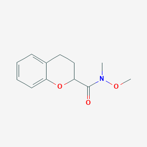 B3049272 N-Methoxy-N-methylchroman-2-carboxamide CAS No. 2007908-54-3
