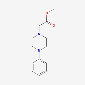 molecular formula C13H18N2O2 B3049313 Methyl 2-(4-phenylpiperazin-1-yl)acetate CAS No. 201727-67-5