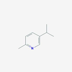 molecular formula C9H13N B3049321 Pyridine, 2-methyl-5-(1-methylethyl) CAS No. 20194-71-2