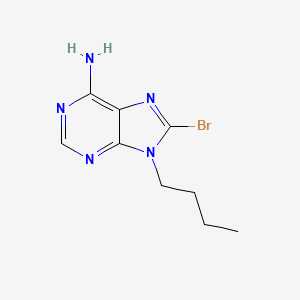 molecular formula C9H12BrN5 B3049324 8-Bromo-9-butyl-9H-purin-6-amine CAS No. 202136-43-4