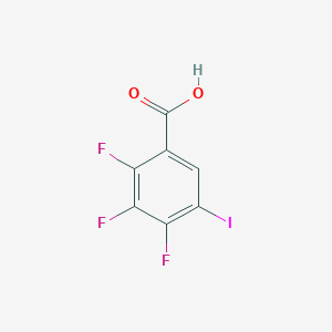 molecular formula C7H2F3IO2 B3049368 2,3,4-Trifluoro-5-iodobenzoic acid CAS No. 203916-59-0