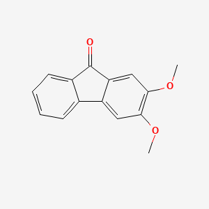 molecular formula C15H12O3 B3049372 2,3-Dimethoxy-9H-fluoren-9-one CAS No. 2041-27-2