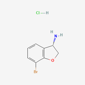 (S)-7-Bromo-2,3-dihydrobenzofuran-3-amine hydrochloride