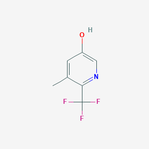 molecular formula C7H6F3NO B3049423 5-Methyl-6-(trifluoromethyl)pyridin-3-ol CAS No. 2056110-44-0
