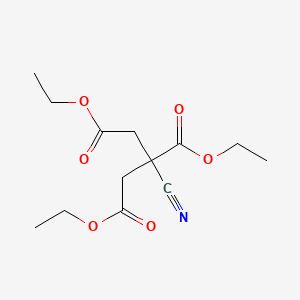 Triethyl 2-cyanopropane-1,2,3-tricarboxylate