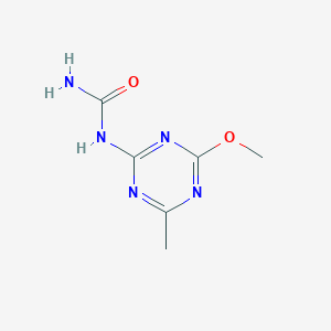 N-(4-Methoxy-6-methyl-1,3,5-triazin-2-yl)urea
