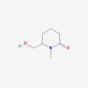 6-(Hydroxymethyl)-1-methylpiperidin-2-one