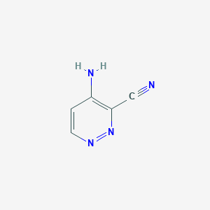 4-Aminopyridazine-3-carbonitrile
