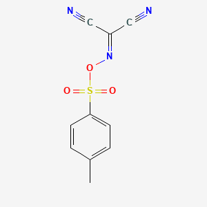 ((((4-Methylphenyl)sulphonyl)oxy)imino)malononitrile