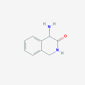 molecular formula C9H10N2O B3049546 4-Amino-1,2-dihydroisoquinolin-3(4H)-one CAS No. 209983-18-6