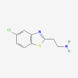 2-(5-Chloro-1,3-benzothiazol-2-yl)ethanamine
