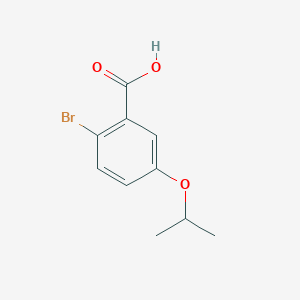 molecular formula C10H11BrO3 B3049561 2-Bromo-5-isopropoxybenzoic acid CAS No. 210489-40-0
