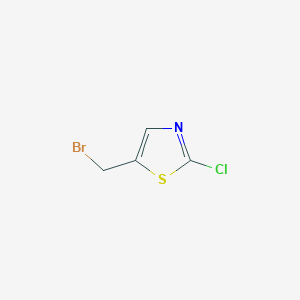 molecular formula C4H3BrClNS B3049568 5-(Bromomethyl)-2-chlorothiazole CAS No. 210576-58-2