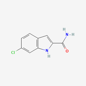 6-chloro-1H-indole-2-carboxamide