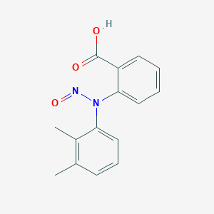 molecular formula C15H14N2O3 B3049586 N-Nitroso-N-2,3-xylylanthranilic acid CAS No. 2114-63-8