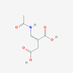 Butanedioic acid, [(acetylamino)methylene]-