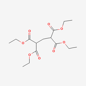 molecular formula C15H24O8 B3049605 Tetraethyl 1,1,3,3-propanetetracarboxylate CAS No. 2121-66-6
