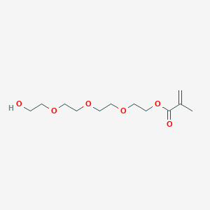 molecular formula C12H22O6 B3049613 2-[2-[2-(2-Hydroxyethoxy)ethoxy]ethoxy]ethyl methacrylate CAS No. 21217-75-4