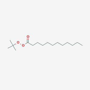 molecular formula C16H32O3 B3049616 Dodecaneperoxoic acid tert-butyl ester CAS No. 2123-88-8