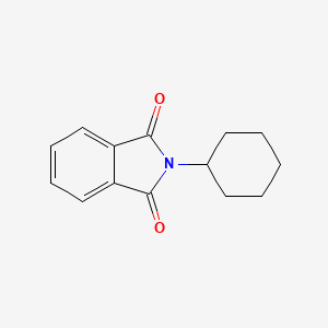 molecular formula C14H15NO2 B3049636 N-Cyclohexylphthalimide CAS No. 2133-65-5