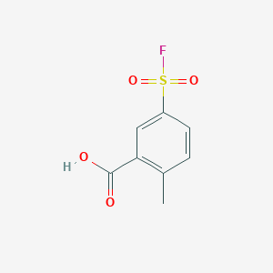 5-(Fluorosulfonyl)-2-methylbenzoic acid