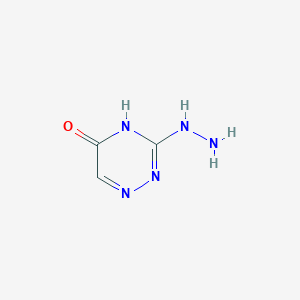 3-Hydrazinyl-1,2,4-triazin-5-ol