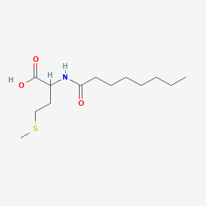 N-(1-Oxooctyl)-DL-methionine
