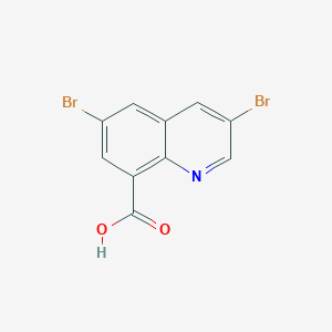 3,6-Dibromoquinoline-8-carboxylic acid