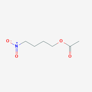 molecular formula C6H11NO4 B3049663 4-Nitrobutyl acetate CAS No. 21461-50-7