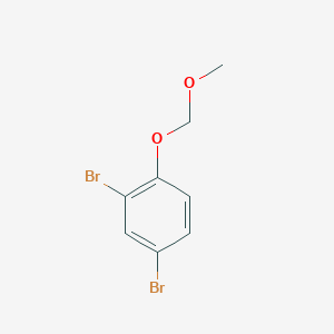 molecular formula C8H8Br2O2 B3049693 2,4-Dibromo-1-(methoxymethoxy)benzene CAS No. 21571-52-8