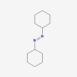 molecular formula C12H22N2 B3049697 Dicyclohexyldiazene CAS No. 2159-74-2