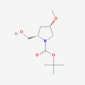 tert-Butyl (2S,4S)-2-(hydroxymethyl)-4-methoxypyrrolidine-1-carboxylate