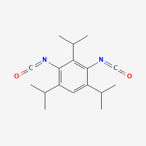 molecular formula C17H22N2O2 B3049702 2,4,6-Triisopropyl-m-phenylene diisocyanate CAS No. 2162-73-4