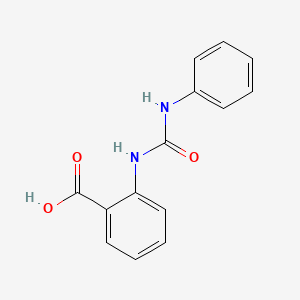 2-[(Anilinocarbonyl)amino]benzoic acid