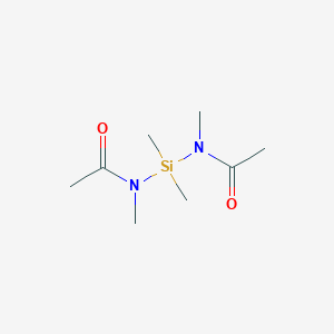 N,N'-(dimethylsilylene)bis[N-methylacetamide]