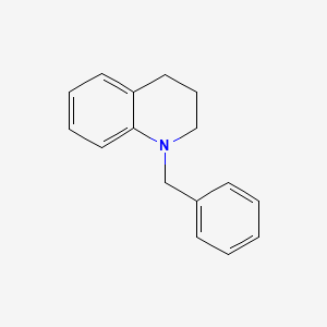 molecular formula C16H17N B3049751 1-Benzyl-1,2,3,4-tetrahydroquinoline CAS No. 21863-32-1