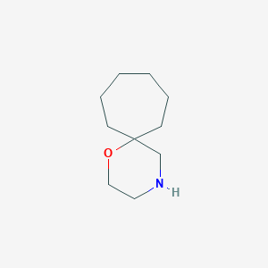 B3049793 1-Oxa-4-azaspiro[5.6]dodecane CAS No. 220291-94-1