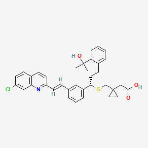 molecular formula C35H36ClNO3S B3049808 (S)-montelukast CAS No. 220927-27-5