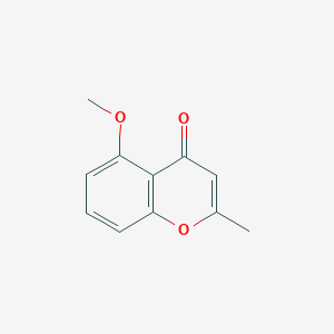 molecular formula C11H10O3 B3049814 5-Methoxy-2-methyl-4H-chromen-4-one CAS No. 22105-23-3