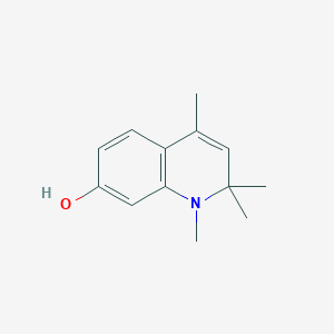 7-Quinolinol, 1,2-dihydro-1,2,2,4-tetramethyl-