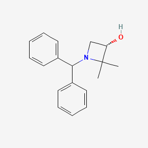 (3S)-1-benzhydryl-2,2-dimethyl-azetidin-3-ol