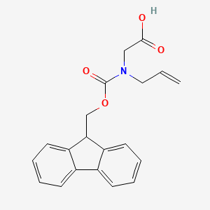molecular formula C20H19NO4 B3049855 Fmoc-N-(Allyl)-Glycine CAS No. 222725-35-1