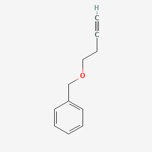 Benzene, [(3-butynyloxy)methyl]-